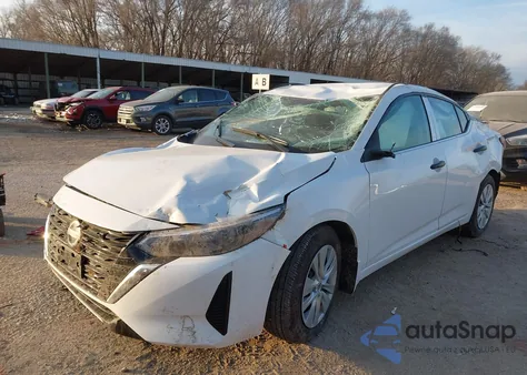 2025 Nissan Sentra S from USA, damaged, VIN 3N1AB8BVXSY361401